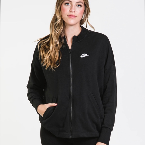Nike Essentials Logo Fleece Zip Up Women’s Size 1X - Picture 1 of 4